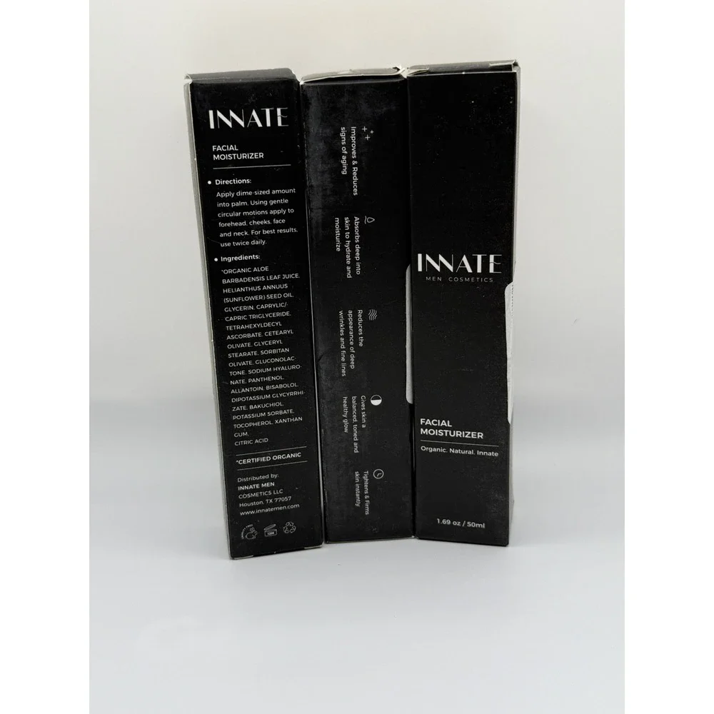 3 pack Innate Men's Collection Facial Moisturizer‎